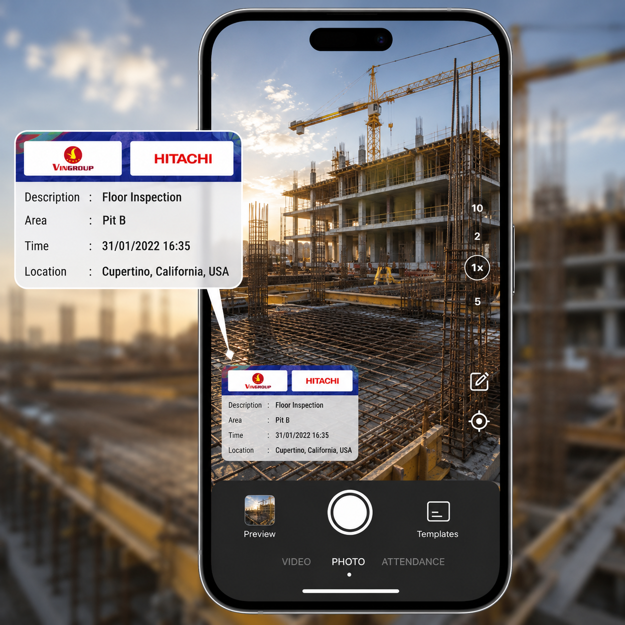 timemark construction watermark